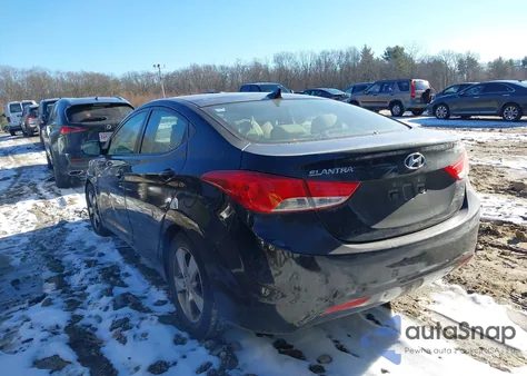 2013 Hyundai Elantra Gls z USA, uszkodzony, nr VIN 5NPDH4AE3DH425720